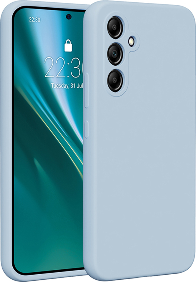 Silikonový kryt Etteri pro Samsung Galaxy A54 5G světle modrý