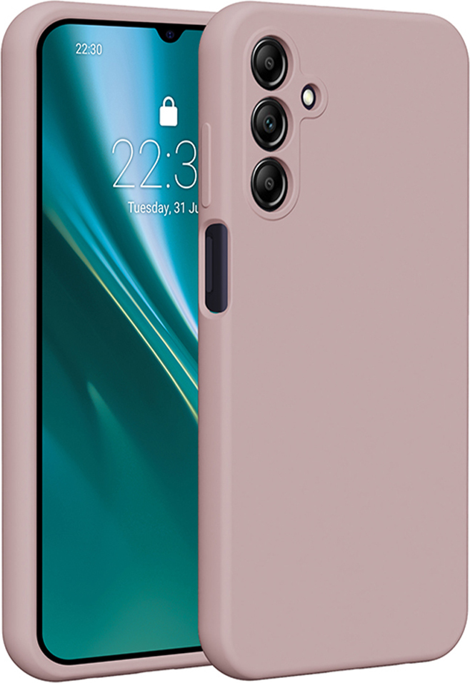 Etteri Silikonové pouzdro pro Samsung Galaxy A15 4G / A15 5G světle růžové