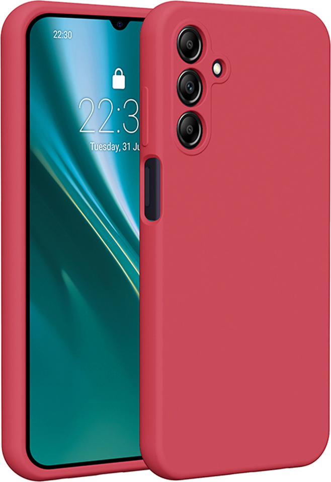 Silikonový kryt Etteri pro Samsung Galaxy A15 4G / A15 5G malinový