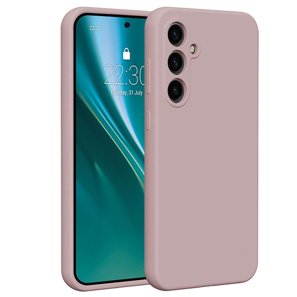 Silikonový kryt Etteri pro Samsung Galaxy S23 FE světle růžový