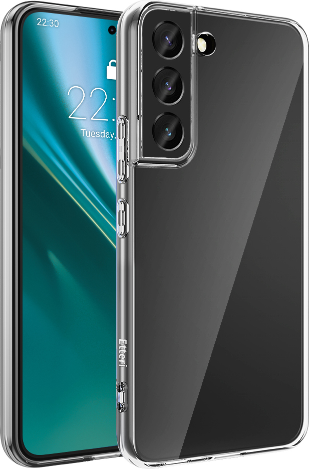 Průhledný kryt Etteri pro Samsung Galaxy S22