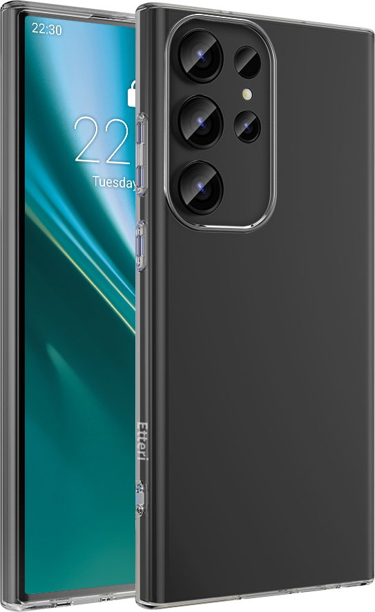 Průhledný kryt Etteri pro Samsung Galaxy S22 Ultra