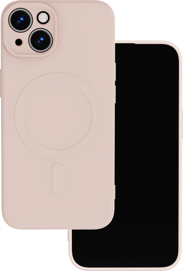 Kryt Simple Color Mag pro iPhone 16 6,1" růžový