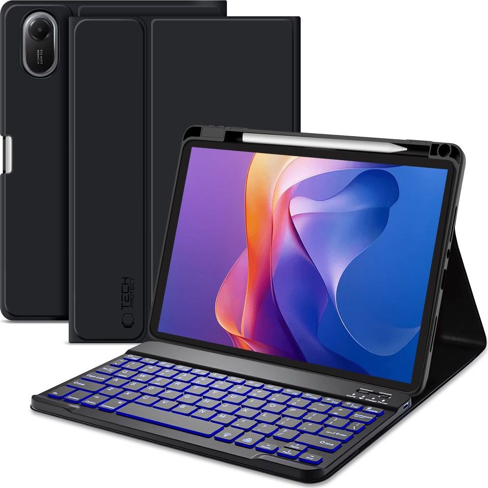 TECH-PROTECT POUZDRO SC PEN + KEYBOARD XIAOMI REDMI PAD 2 11.0 BLACK