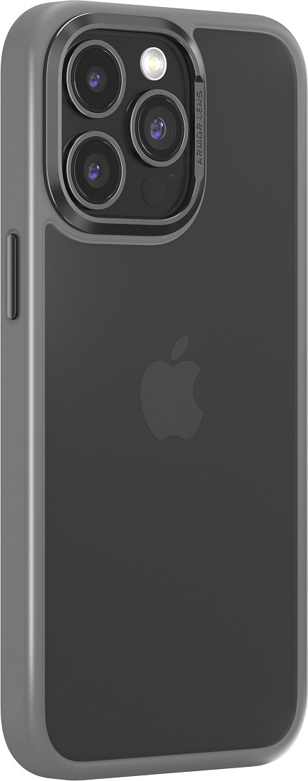 Pouzdro Comma Joy Elegant pro iPhone 15 Pro Max šedé