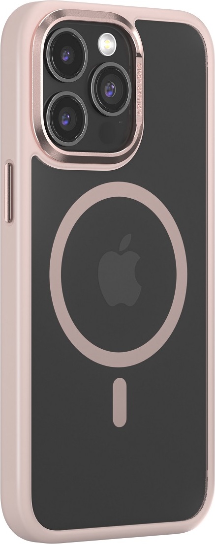 Pouzdro Comma Joy Elegant Mag pro iPhone 15 Plus růžové