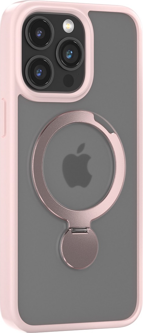Pouzdro Comma Joy Shark Mag pro iPhone 15 Plus růžové