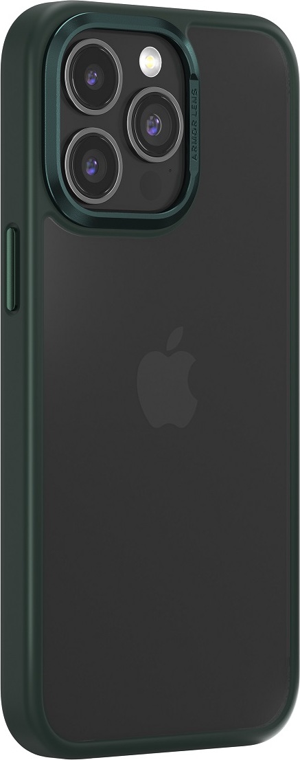 Pouzdro Comma Joy Elegant pro iPhone 15 Plus tmavě zelené