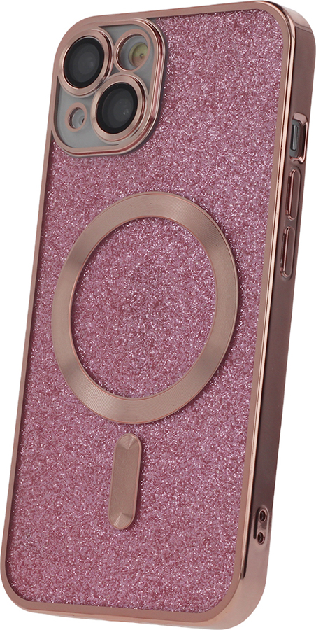 Glitter Chrome Mag kryt pro iPhone 15 Plus 6,7