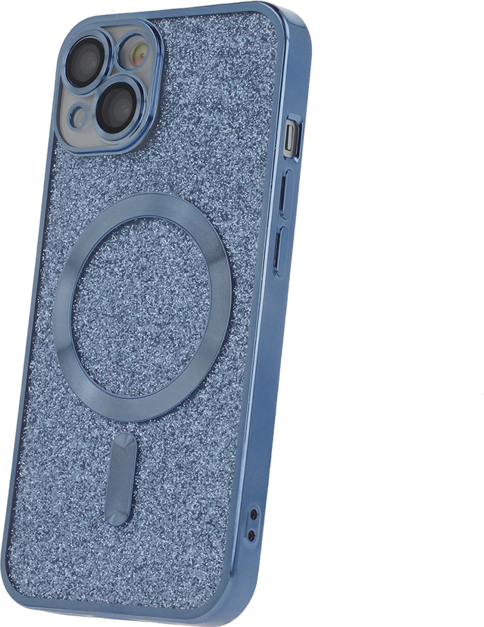 Glitter Chrome Mag kryt pro iPhone 15 Plus 6,7
