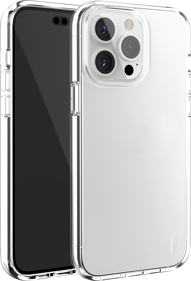 Průhledný kryt Ugly Rubber Pure pro iPhone 14 Pro Max 6,7