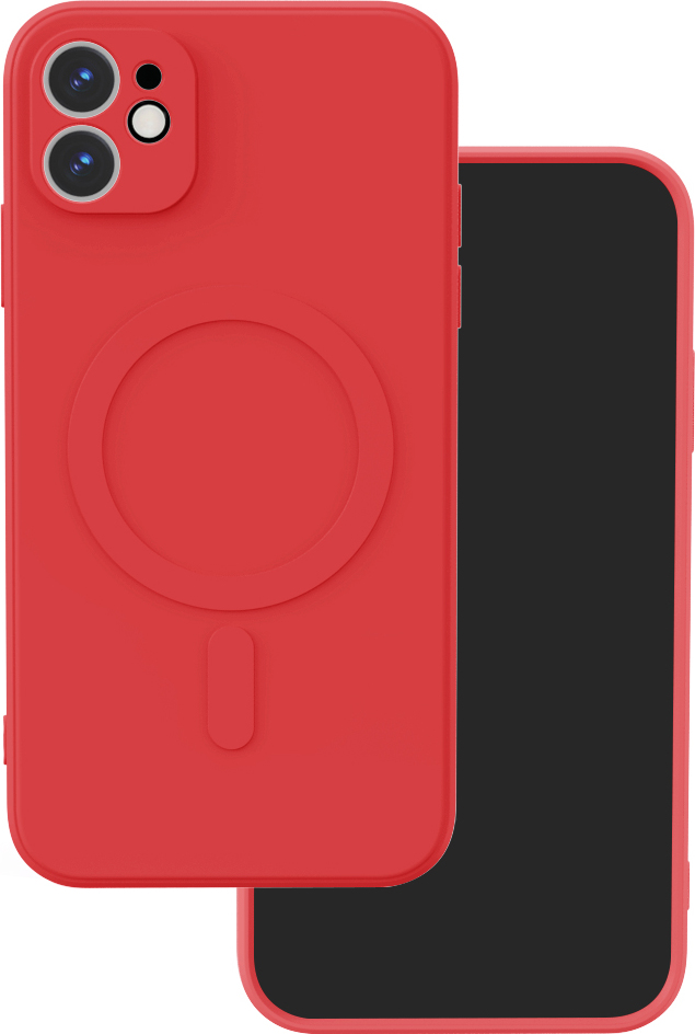 Kryt Simple Color Mag pro iPhone 11 červený