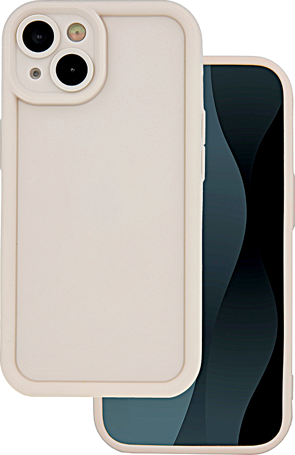 Kryt Rim TPU pro iPhone 11 béžový