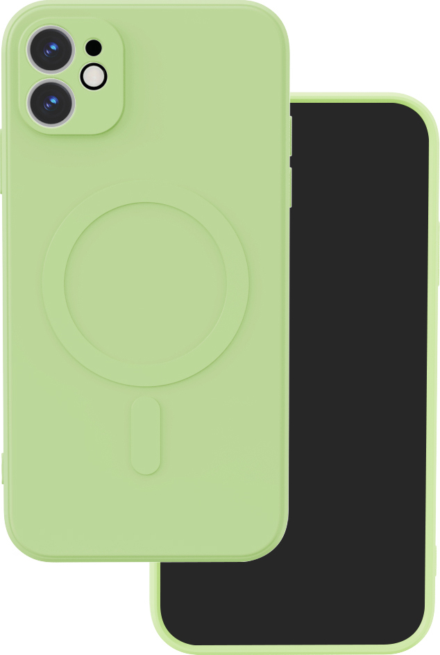 Kryt Simple Color Mag pro iPhone 11 světle zelený