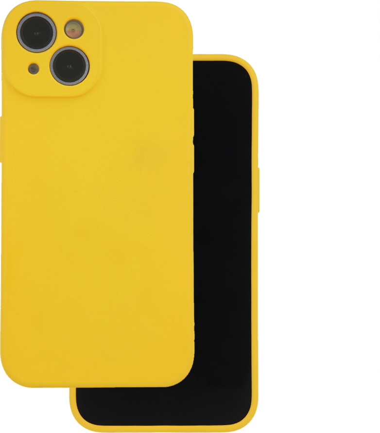 Silikonový kryt pro iPhone 11 žlutý