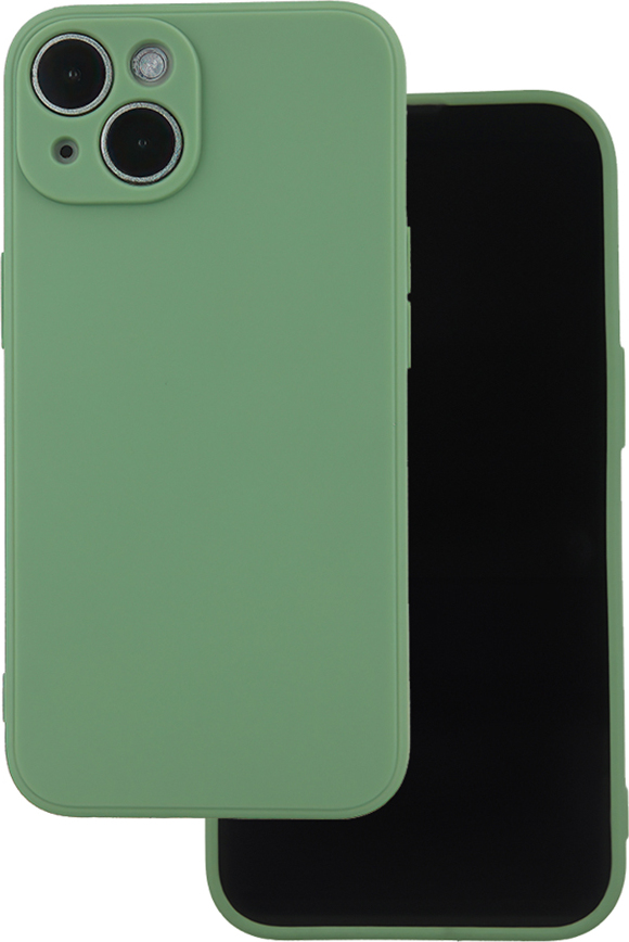 Matt TPU kryt pro iPhone 12 / 12 Pro 6,1" mátově zelený