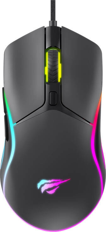 Kabelová herní myš Havit MS1029 RGB (černá)