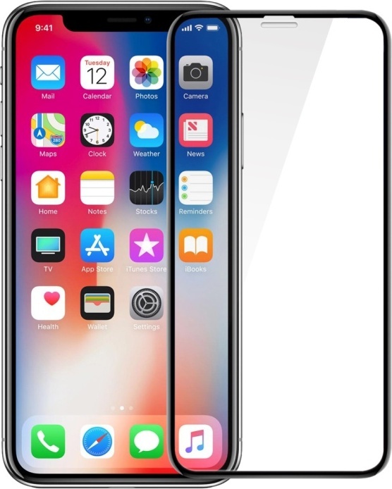 Ochranné tvrzené sklo FIXED 3D Full-Cover pro Apple iPhone X/XS/11 Pro, s lepením přes celý displej, dustproof, černé