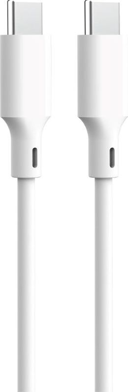 Forever recyklovaný kabel USB-C - USB-C 1,5m 3A KR15-CC-00 bílý