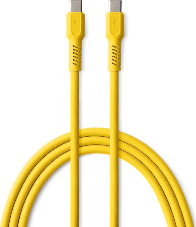 Kabel COLORUM USB-C - USB-C 1,8m 3A CK60-CC-05 x Žlutý