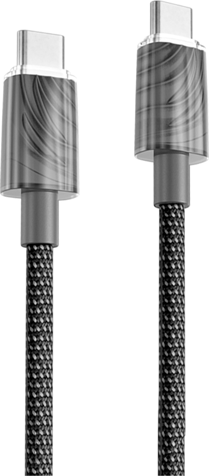 Kabel Proove Spectral USB-C - USB-C 1m 3A šedý