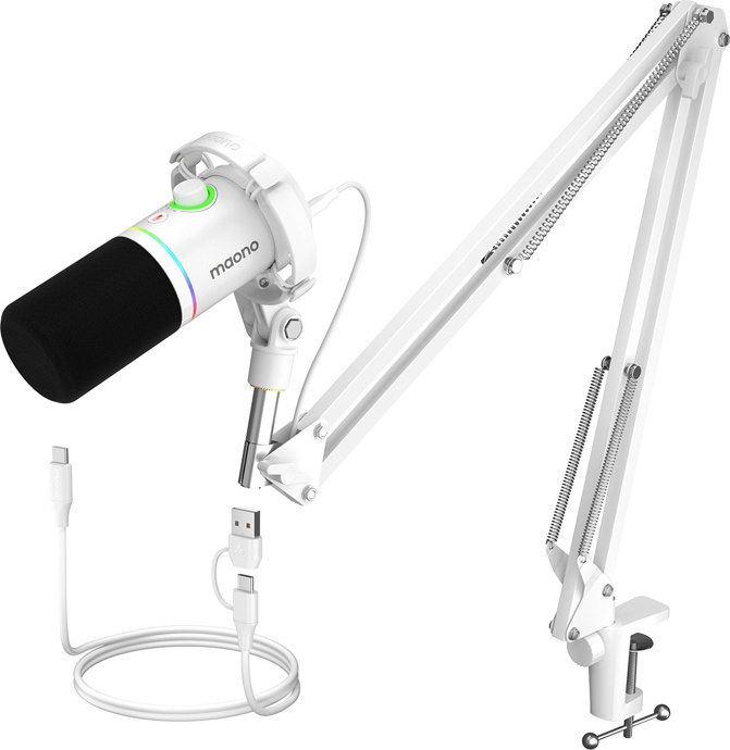 Mikrofon Maono PD200XS (bílý)