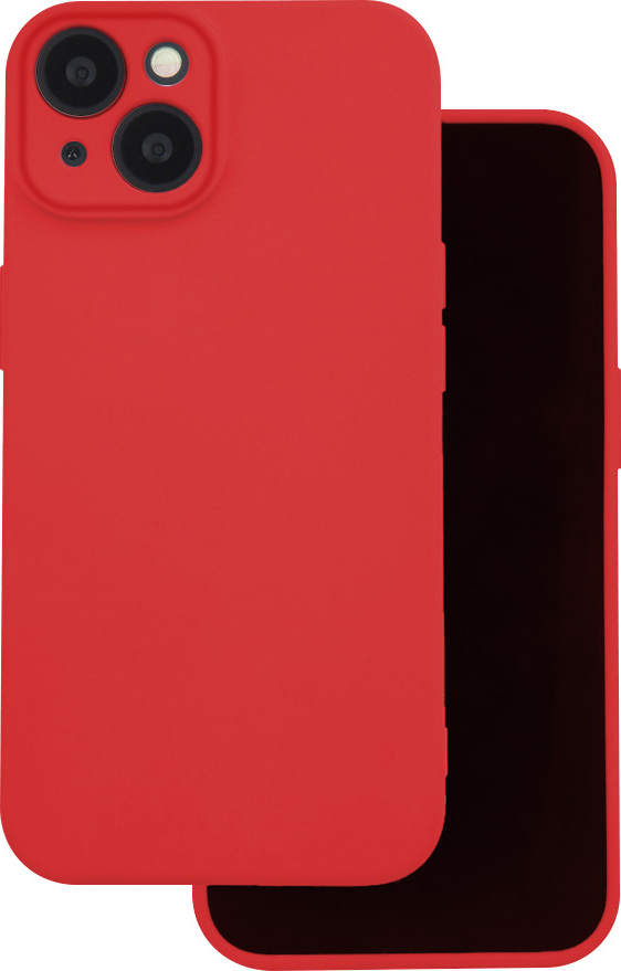 Silikonový kryt Box pro iPhone 16 6,1" červený