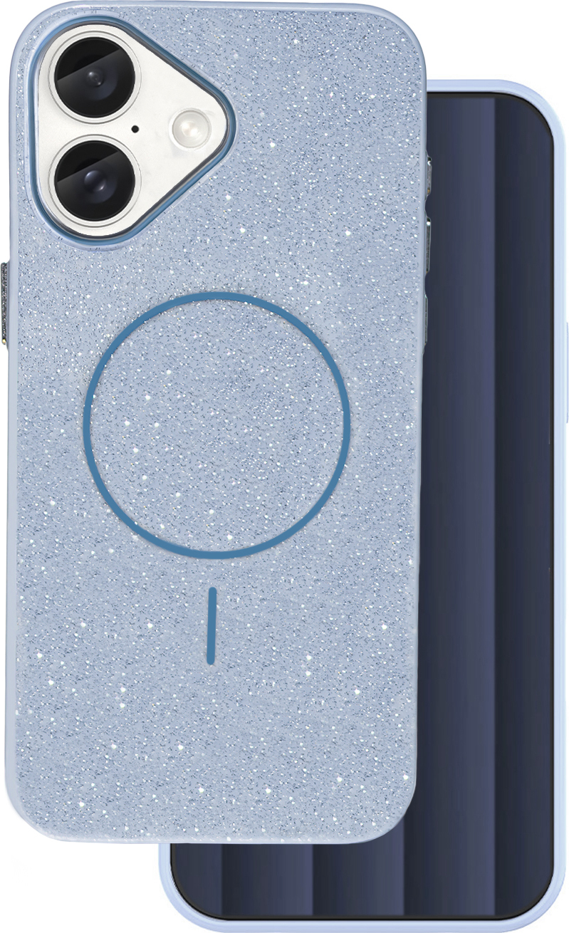 Glitter Thin Mag kryt pro iPhone 16 6,1