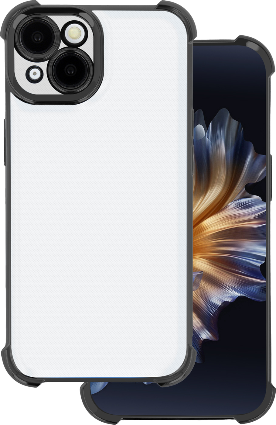 Anti Shock Chrome kryt pro iPhone 16e, černý