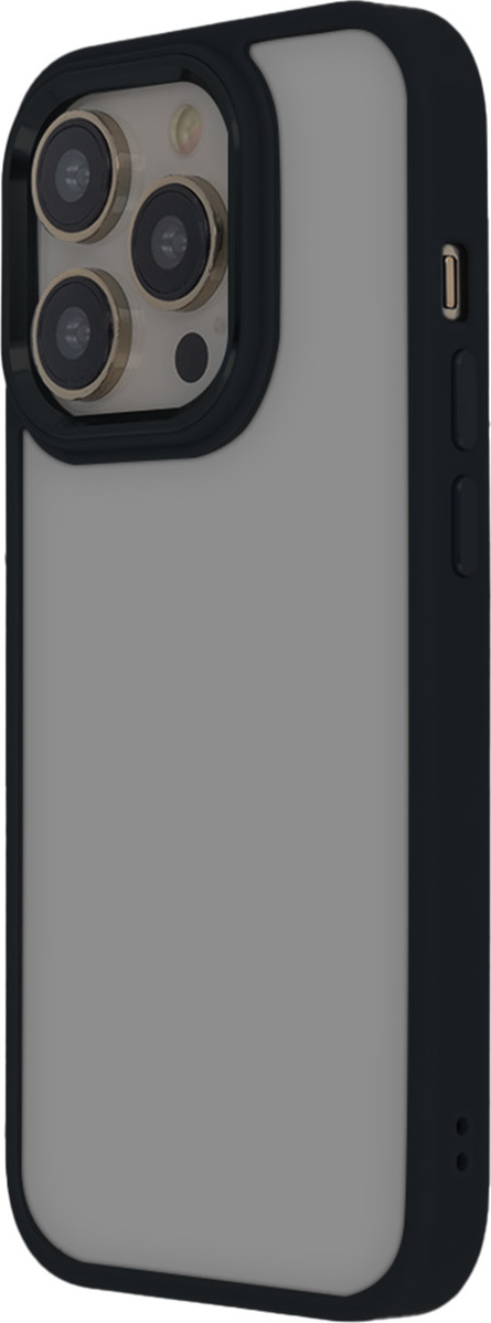 Satin Elegant Matt kryt pro iPhone 16 Plus černý
