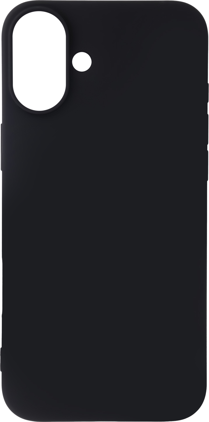 Satin Flex kryt pro iPhone 16 Plus, černý