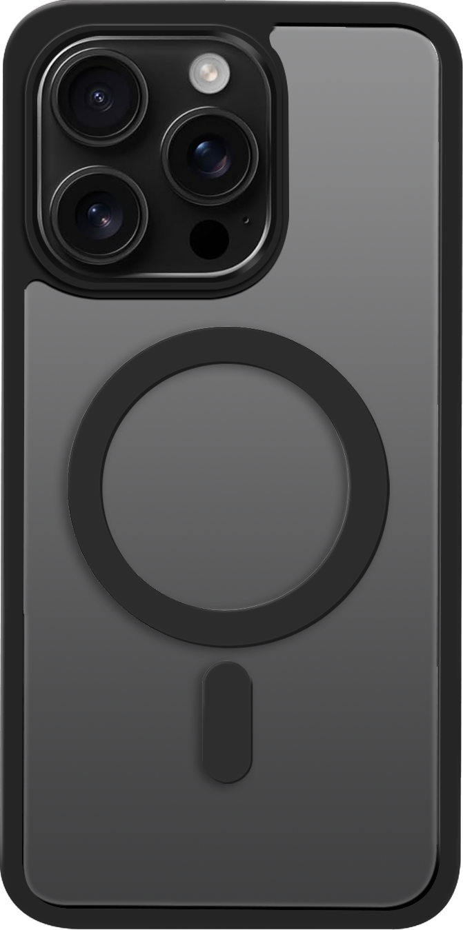 Satin Matt Mag kryt pro iPhone 16 Plus, černý