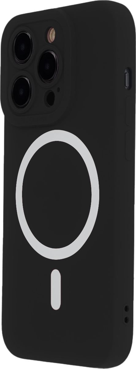 Silicon Soft Mag kryt pro iPhone 16 Pro Max, černý