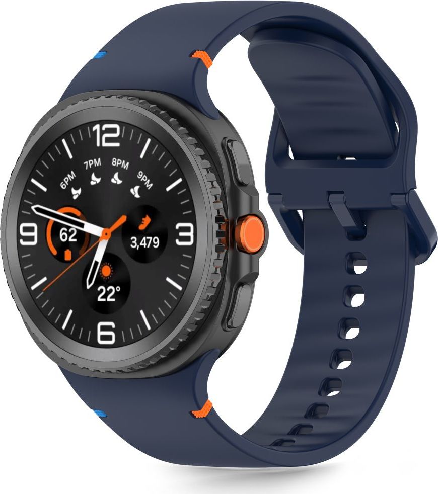 TECH-PROTECT SILICONE SAMSUNG GALAXY WATCH 8 / CLASSIC (40 / 44 / 46 MM) STORM BLUE