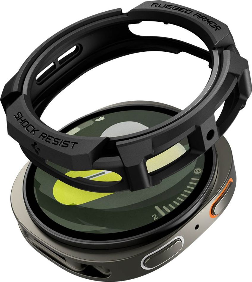SPIGEN RUGGED ARMOR SAMSUNG GALAXY WATCH 8 (44 MM) MATTE BLACK