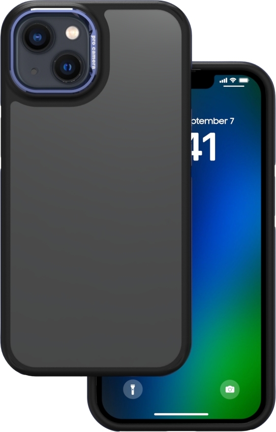 Kryt Crystal Black pro iPhone 13 / 14 6,1