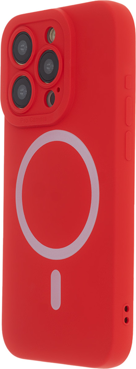 Silicon Soft Mag kryt pro iPhone 14 6,1" červený