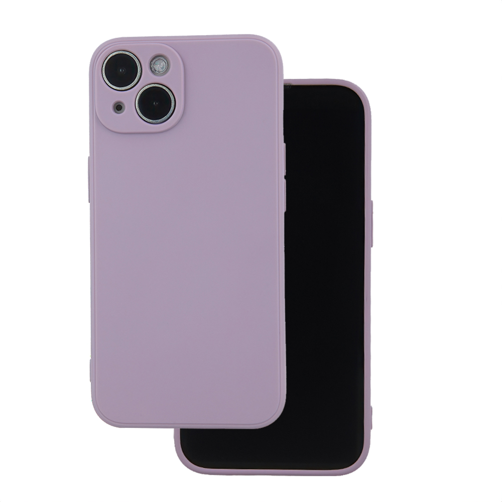 Matt TPU kryt pro Samsung Galaxy S23 FE v šeříkové barvě