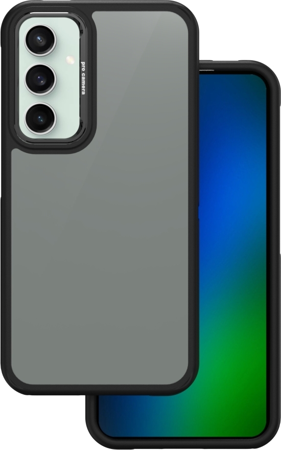 Kryt Crystal Black pro Samsung Galaxy S23 FE černý