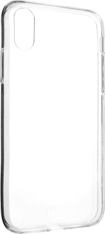 Ultratenký TPU gelový kryt FIXED Story Slim pro Apple iPhone X/XS, 0,6 mm, čirý