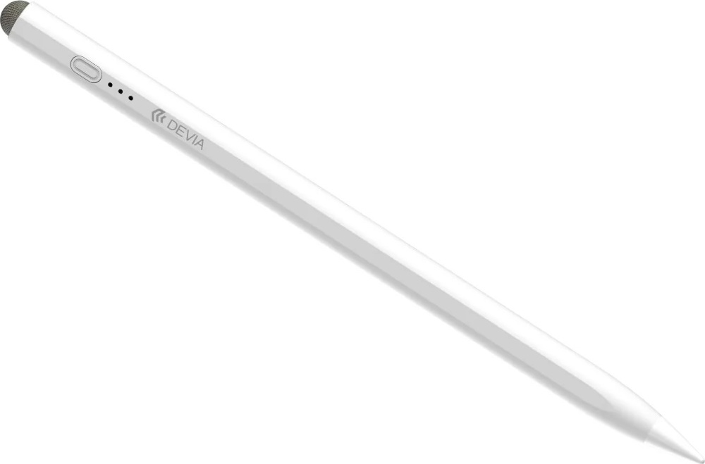 Devia stylus pro iPad / iPad Pro / iPad Air / Mini (od roku 2018) a pro všechny kapacitní displeje, bílá