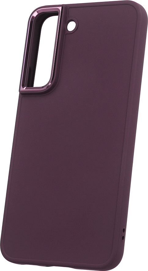 Satin kryt pro Samsung Galaxy S22 vínový