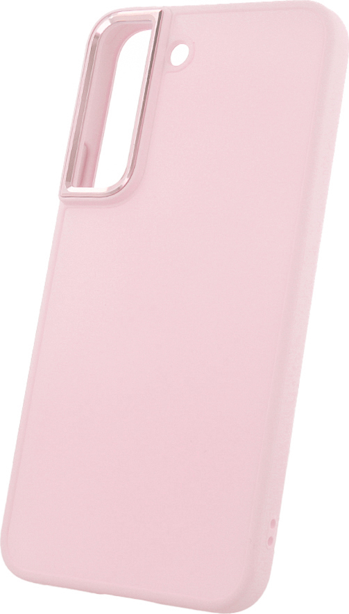 Satin kryt pro Samsung Galaxy S22 růžový