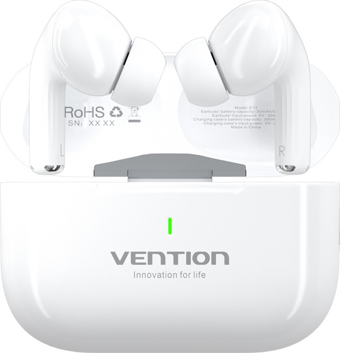 Sluchátka TWS Vention Echo Lite E11 (bílá)