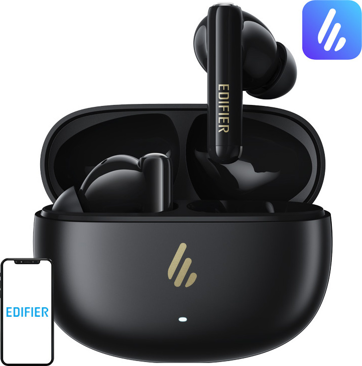 Sluchátka Edifier X5 Pro V25 TWS (černá)
