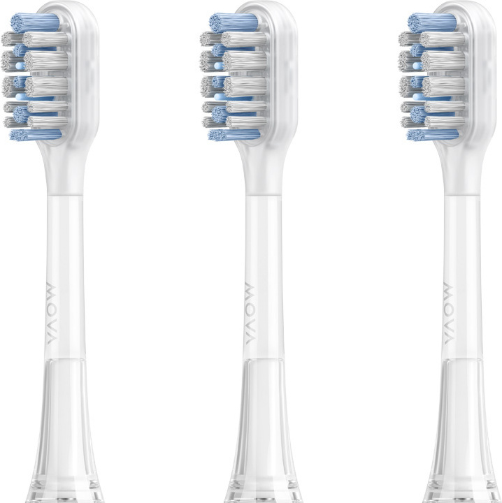 Náhradní hlavice Sensitive pro elektrický zubní kartáček MOVA Fresh / Fresh Pro (bílá) [3pcs]