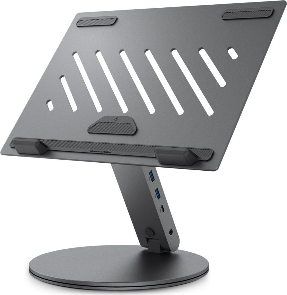SPIGEN LD204H LAPTOP STAND HUB SPACE GREY