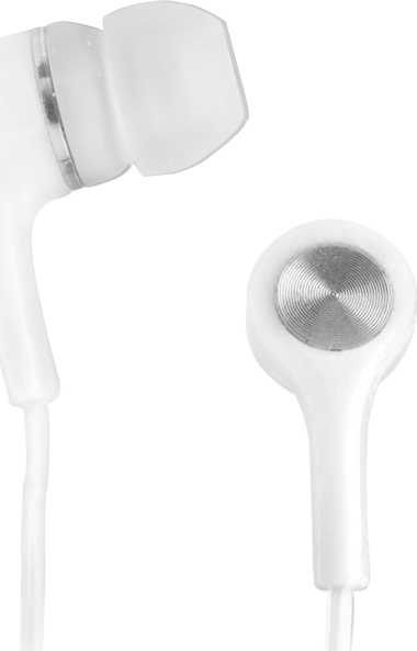 Drátová sluchátka Setty bílá, 3,5mm standardní jack