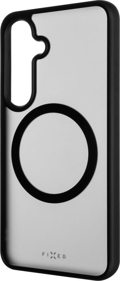 Zadní kryt FIXED MagMisty s podporou Magsafe pro Samsung Galaxy S25, černý