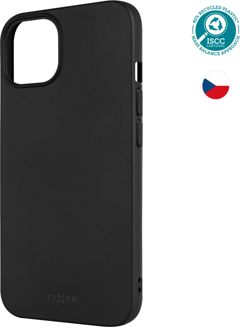 TPU gelový kryt FIXED ReStory pro Apple iPhone 13, černý